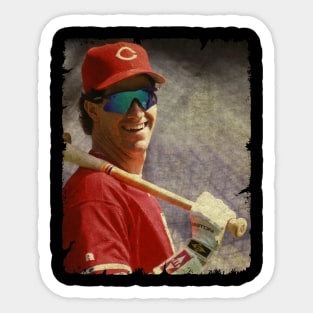 Paul O'Neill in Cincinnati Reds Sticker